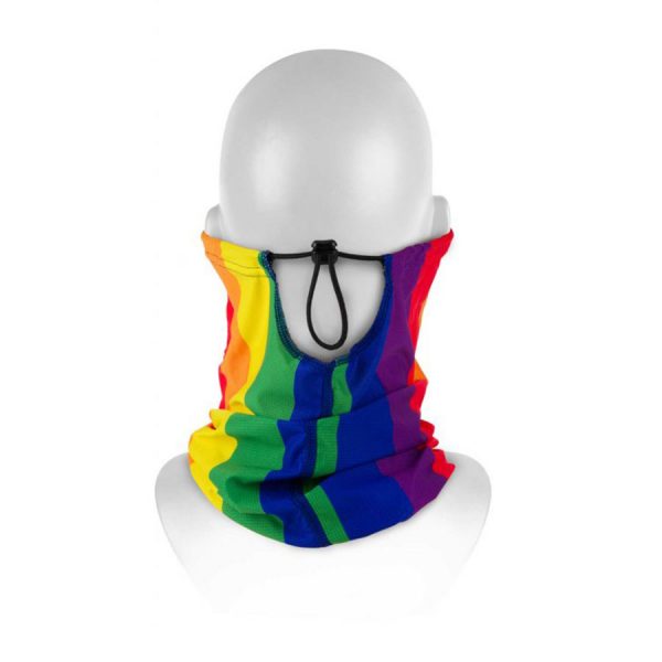 Vékony antivírus arckendő Respilon® R-Shield Light Rainbow